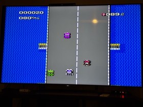 Bump'n Jump Nintendo NES Complete In Box CIB Authentic Tested