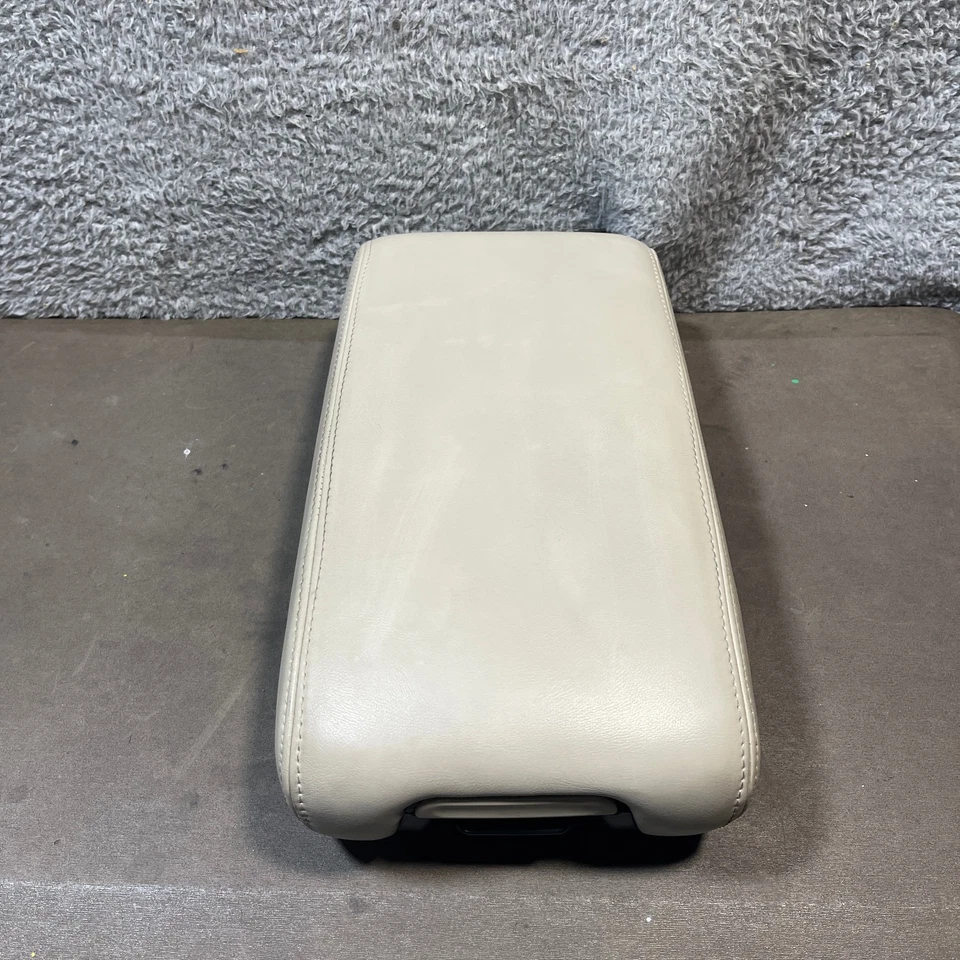 Lexus GS300 GS430 1998-2005 consola central reposabrazos tapa cuero beige tostado GS 400 Foto 2 de 4