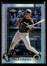 2025 Topps Chrome #117 Mike Tauchman Prism Refractors