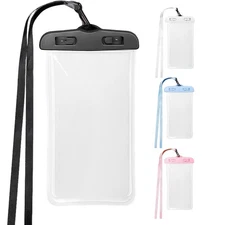 1x Waterproof Phone Bag Pouch Touchscreen Swimming Cell Phone Case Cover Dry Bag