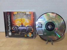 Mass Destruction (Sony PlayStation 1, 1997) Complete PS1 Game Tested