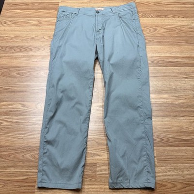 Marco Pescarolo Pants Mens 36x30 Gray Nerano M Lightweight Chino Italy Casual