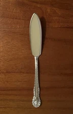 Levi and Salaman Sterling Silver Gadroon Pattern 3 7/8" Butter Spreader Knife