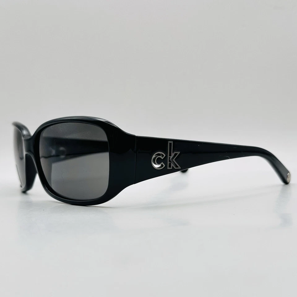 Calvin Klein Sonnenbrille Herren Damen oval schwarz Logo CK Mod. 3066S NEU - Bild 4 von 4