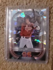 2021 Bowman Chrome Corbin Carroll Scouts Top 100 Atomic Refractor #BTP-95 /150