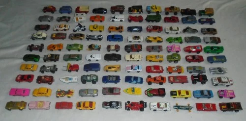 100 x Vintage Matchbox Corgi Dinky Diecast Vehicles Job Lot  70s 80s 90s Lorries