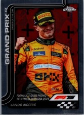 2025 Topps Chrome Formula 1 F1 #128 Lando Norris Driver of the Day Card McLaren
