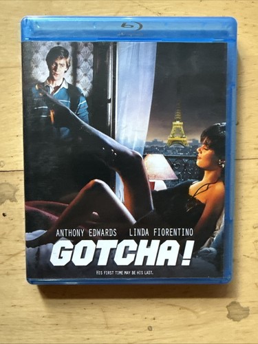 GOTCHA (Kino Lorber Blu ray) Anthony Edwards Linda Fiorentino - No Scratches