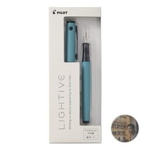 Pilot Lightweight Fountain Pen Fine Nib F Turquoise Cartridge Type New PFLT1TQF