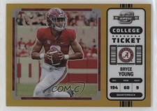 2023 Chronicles Draft Picks Contenders Optic Gold Prizm 3/10 Bryce Young #1 lz7