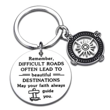 Confirmation Gifts for Teenage Boys Girls Teen Baptism Catholic Keychain for ...