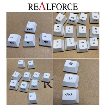 REALFORCE R3 Japanese Version White Keytop Sold Individually Topre JAPAN USED
