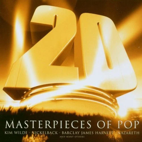 20 Masterpieces of Pop (2002) [CD] Nickelback, Kim Wilde, Audrey Hannah, Mous... - Photo 1/1