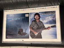 George Harrison Signed Album Proof Cover Framed w/ GFA COA Beatles Autograph