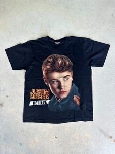 DELTA ジャスティンビーバー BELIEVE TOUR 2012 Tシャツ Justin Bieber