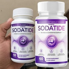  1 Pack Sodatide Probiotic Gut Health  Digestive Function Support 60 Capsules