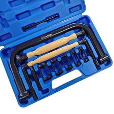 12pcs Valve Spring Compressor Tool with Valve Lapping Tool for Car Motorcycle...