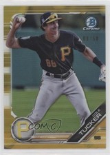 2019 Bowman Chrome Prospects Gold Refractor 8/50 Cole Tucker #BCP-16 fm0