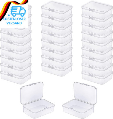LJY 28 Stück Aufbewahrungsbox Klein Mit Deckel (8,5 X 5,5 X 2,5 Cm)   Rechteckig