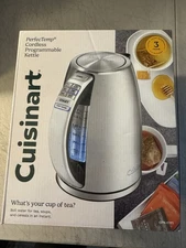 BNIB Cuisinart PerfecTemp Cordless Electric Kettle, CPK-17P1, 1.7L, 1500Watts
