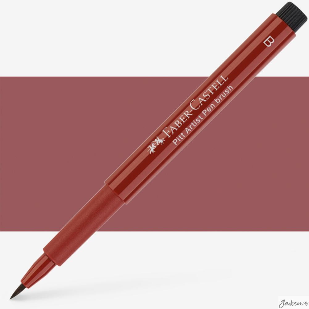 Faber-Castell Pitt Artist Brush Pen India Ink Indian Red Drawing