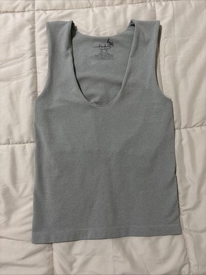 Free People Intimately Clean Lines Muscle Tank Top Women Size M/L Cropped Cami