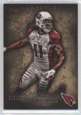 2012 Topps Inception Gold 6/123 Larry Fitzgerald #67 HOF 2u3