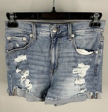 Aeropostale Denim Mom Shorts Women s Size 6 28x3