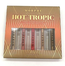 MORPHE Hot Tropic 5 Piece Lip Gloss Limited Edition Collection Authentic NEW NOS