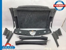 Mercedes R230 Sl55 Amg Convertible Roof Headliner Trim Suede Black Set 03-12 Oem