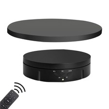 5.9in-8.66in Rotating Display Turntable with Remote Control Speed and Directi...