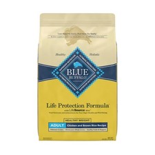 Blue Buffalo Life Protection Formula Adult Healthy Weight Dry Dog Food 24 lbs. 2.72 per pound