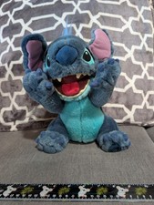 Disney's Lilo  Stitch Plush. Stitch As Dog With Open Mouth Toy