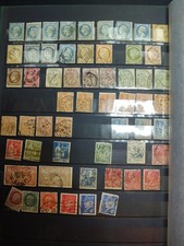 Collection de timbres anciens France Allemagne Reich Classiques Album