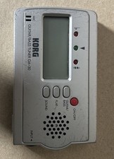 Korg GA-30 Silver Ultra Compact High-Precision LCD Meter Guitar Bass Tuner