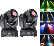 30W LED DJ Moving Head Light – 8 GOBO, 15 Color, DMX & Sound Control