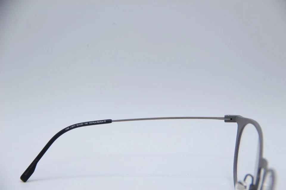 NOVO ÓCULOS PRODESIGN DENMARK 4386 C.6511 CINZA AUTÊNTICO 52-20 - Imagem 3 de 4