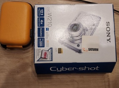 Sony Cybershot DSC-W210 Digitalkamera Mintgrün FULL HD 12.1 MP 4x Zoom mit OVP!!