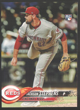 2018 Topps Baseball  #207 - Jackson Stephens RC - Cincinnati Reds  18-1964