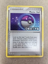 Master Ball 88/107 Reverse Holo EX Deoxys HP on eBay