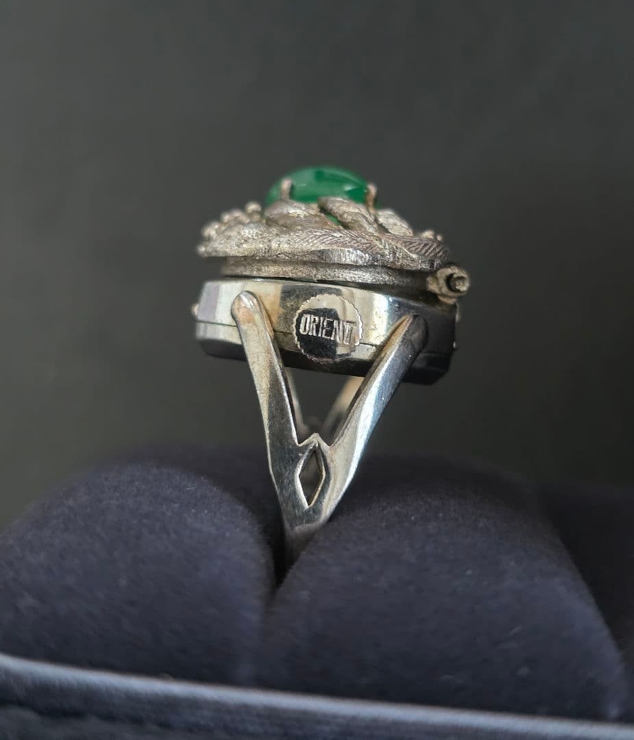 Operating item ORIENT Orient Ring Watch Jade like… - image 2