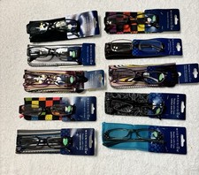 10pcs MAGNIVISION Reading Glasses Assorted Colors With Pouch