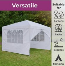 Neo 3x3M Event Gazebo  Waterproof Canopy Cover Outdoor Garden Party Tent Marquee