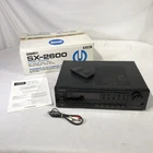 Pioneer SX-2600 VTG Audio Video Stereo Receiver Tuner Amplifier, Working