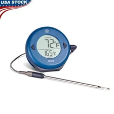 Digital Alarm Thermometer Chefs High Accuracy Cooking Probe Meat Baking Use