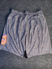 Adidas Aeroready Primegreen Athletic Shorts Mens Large Gray Elastic Drawstring