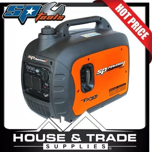 SP Tools Generator Inverter 3.3KVA 3300w Torini 4 Stroke Engine 4 Litre SPGi3300 - Picture 1 of 2