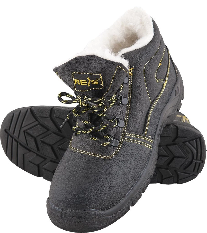 Arbeitsschuhe Berfuschuhe Schutzschuhe Rindsoberleder Schuhe Warmfutter Winter