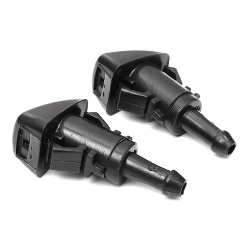 Boquilla pulverizadora limpiaparabrisas negra #5160308AA para Dodge Caliber 2007-12 - Imagen 3 de 7