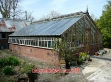 PHOTO  THE RESTORED VICTORIAN GREENHOUSE WINSFORD WALLED GARDEN BEAWORTHY THIS W